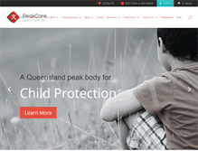 Tablet Screenshot of peakcare.com.au